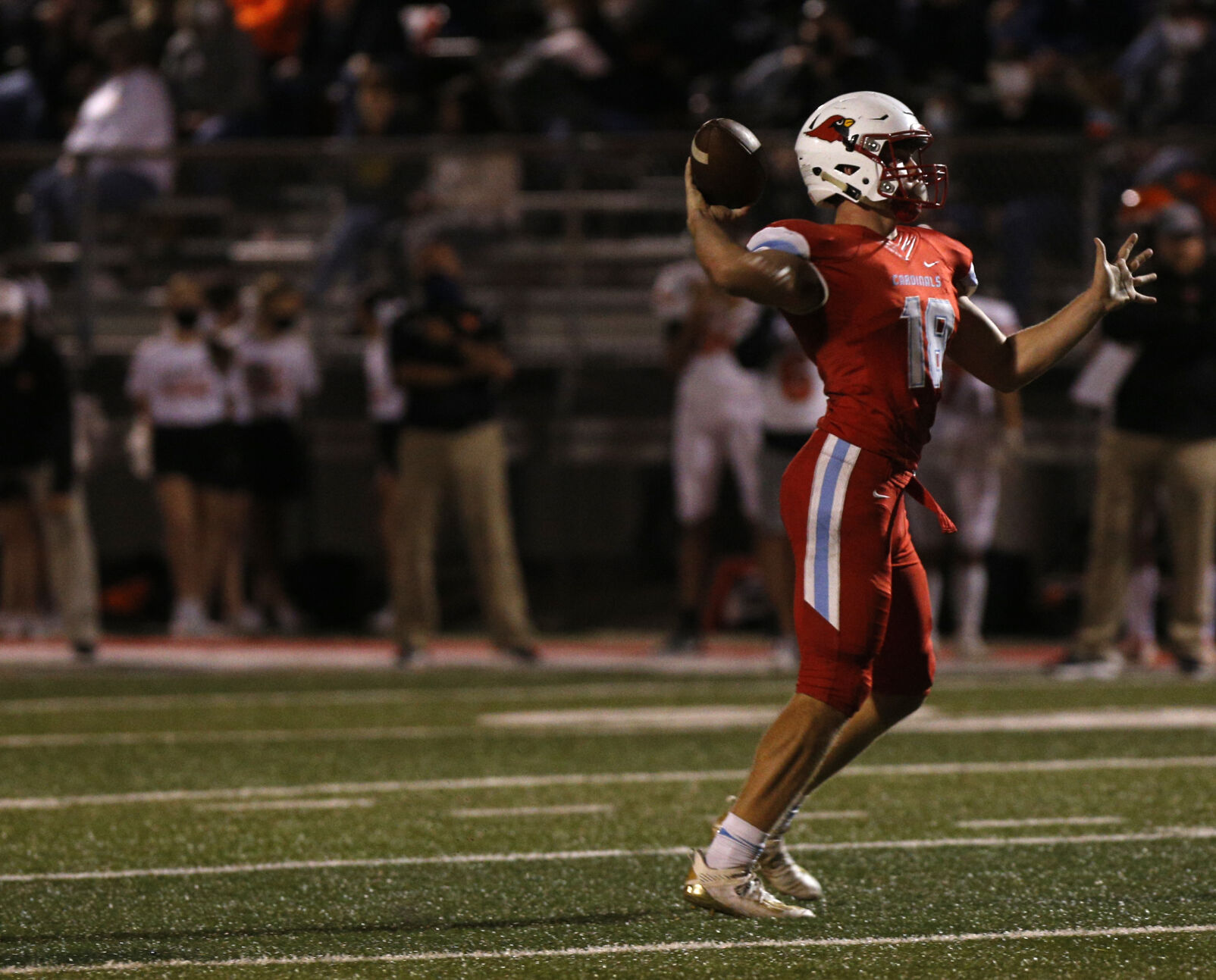 10. Andrew Carney Collinsville, QB, Jr.